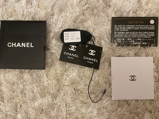 【カード、タグ付き】CHANELマトラッセ　ラムスキン