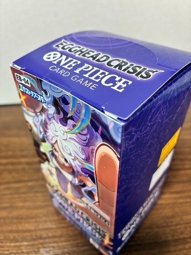【新品未開封・テープ付き】ONE PIECEカードゲーム EGGHEAD エクストラブースター CR