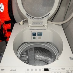 アイリスオーヤマ全自動洗濯機ITW-80A01-W8kg一人暮らしの画像