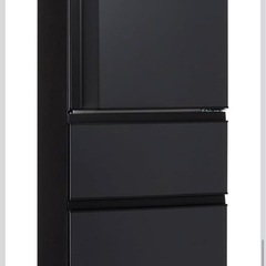 TOSHIBA VEGETA ブラック冷蔵庫の画像