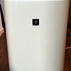 シャープ 空気清浄機 プラズマクラスター  ホワイト CV-EF120-Wの画像