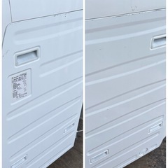 🔥🔥2020年SHARP　シャープ　ES-S7E-WR🔥🔥 ドラム式洗濯機乾燥　コンパクト　マンション　サイズ　洗濯7kg乾燥3kg 安心　分解洗浄済み　設置まで対応　配達無🚚💦の画像