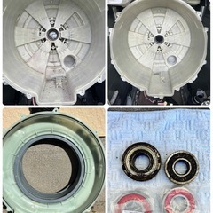 🔥🔥③2018年SHARP　シャープ　ES-S7C-WR🔥🔥 ドラム式洗濯機乾燥　コンパクト　マンション　サイズ　洗濯7kg乾燥3kg 安心　分解洗浄済み　設置まで対応　配達無🚚💦の画像