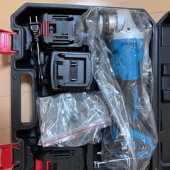 コードレス式電動ディスクグラインダー ケース付き 切断　研削　研磨の画像