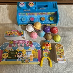 取引中　アンパンマン アイスクリームセットの画像