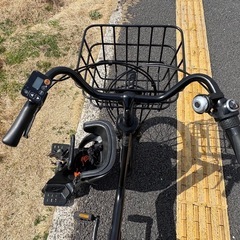 中古20㌅Panasonic電動アシスト自転車　12Ah 大阪　086の画像
