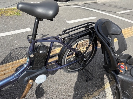 038中古20㌅Panasonic電動アシスト自転車　8Ah 大阪