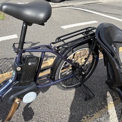 中古20㌅Panasonic電動アシスト自転車　8Ah 大阪　038の画像
