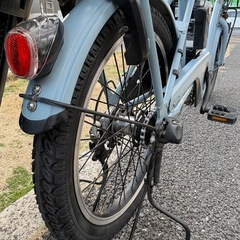 中古20㌅Panasonic電動アシスト自転車　16Ah 大阪　089の画像