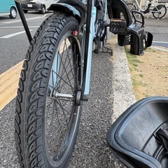 中古20㌅Panasonic電動アシスト自転車　16Ah 大阪　089の画像