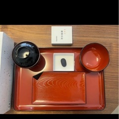 お食い初め食器　大阪天満宮の画像