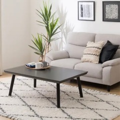 値下げ【美品】ニトリ 高さが変えられる2wayこたつ＋こたつ布団セットの画像