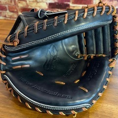 【硬式用キャッチャーミット】Rawlings 湯揉み型付け済み 美品の画像