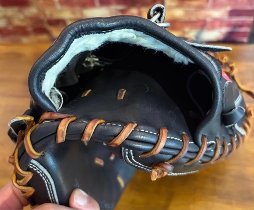 【硬式用キャッチャーミット】Rawlings 湯揉み型付け済み 美品