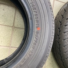 新車外し  145/80R12 80/78　軽バン 軽トラの画像