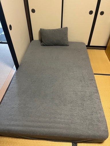 セミダブル マットレス 枕付き カバー付き