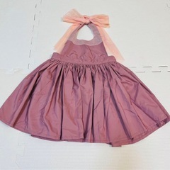 【美品】Marlmarl お食事エプロン　80.90サイズの画像