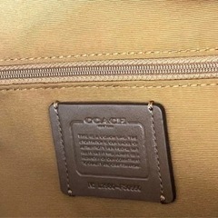 COACH コーチレザーリュック バックパックの画像