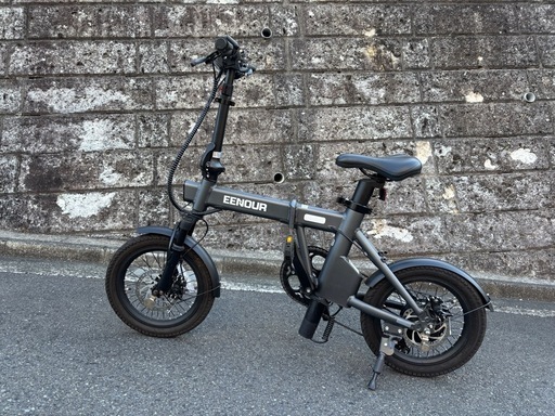 【3/30まで】電動アシスト自転車 EENOUR C1 折りたたみ シマノ7段変速 5段階アシスト付き 16インチ