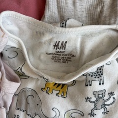 ロンパース肌着　ベビー肌着　　ボディスーツ　80cm 子供服　ベビー服　女の子　の画像