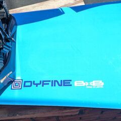 B×Bスノーボード157cm キスマークビィンディング M/Lサイズ 付きの画像