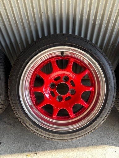 スプリントハート14インチ6J オフセット35 希少 (みっき) 滝谷のタイヤ