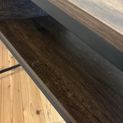 机　テーブル バーリー  ブラウン　FV-5722-BR ネイルの画像