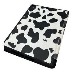 牛柄折りたたみ式iPadケースの画像