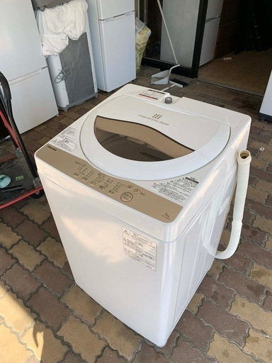 洗濯機(TOSHIBA 2020年製　5kg)