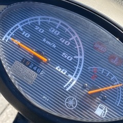 YAMAHAジョグ　SA55J型タイヤ前後新品、バッテリー新品、オイル交換済み‼️の画像