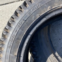 チューブレス原付用スノーandオフロードタイヤ‼️中古2本セットの画像