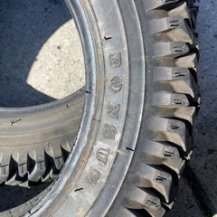 チューブレス原付用スノーandオフロードタイヤ‼️中古2本セットの画像