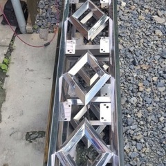 レトロ角ステンの梯子の画像