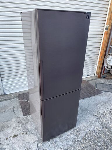 ★動作〇★ 清掃済 保証有 冷蔵庫 シャープ SJ-PD27D-T 271L 右開き ノンフロン 冷凍 冷蔵庫 snb-260302-03