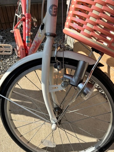 自転車　 20インチ　女の子　ブリヂストン