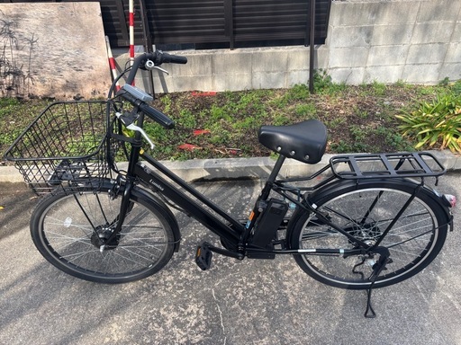 電動アシスト自転車（26インチ／マットブラック）