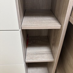 北欧風チェスト・キャビネット（訳あり・木材の臭いあり）の画像