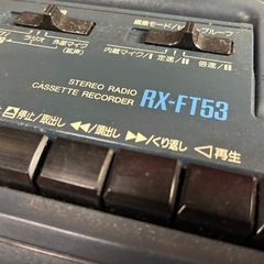 ラジカセ　パナソニック　FT53 動作okの画像