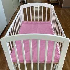 ベビーベッド【町田市再生家具】253571の画像