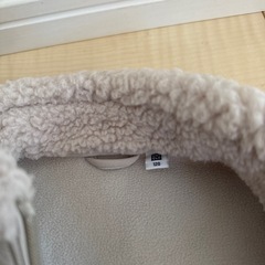 UNIQLO アウター ボア キッズ 120の画像