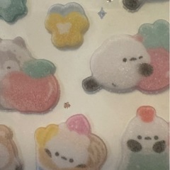 シマエナガ⭐︎コットンシールの画像