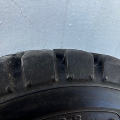 フォークリフト用 5.00-8 タイヤホイールセット 6穴 8分山 即使用可 の画像