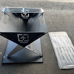 無骨な焚き火台「TAKIBEITA」タキビイタの画像