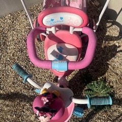 ミニーちゃん三輪車の画像