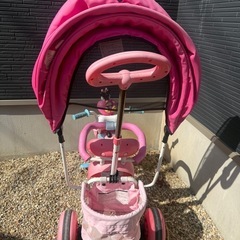 ミニーちゃん三輪車の画像