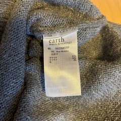 earth  トップス フリーサイズの画像