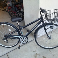 6段ギア付き自転車の画像