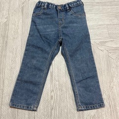 【H＆Mデニム 長ズボン EUR92 ハートポケット】の画像