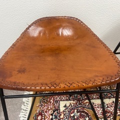 レザーチェア 2脚（中古）1脚500円の画像