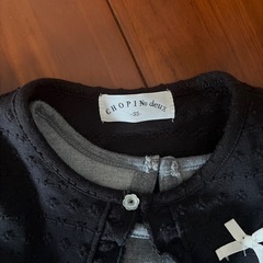 女の子　フォーマルカーディガンセット 95cmの画像